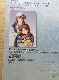 菊池通隆 MICHITAKA KIKUCHI ILLUST COLLECTION Gemini カード まとめ イラストコレクション アニス ファーム 氷室美久 オリジナル 2枚 SP3 SP2 バンダイ カードダスマスターズ サムネイル 7