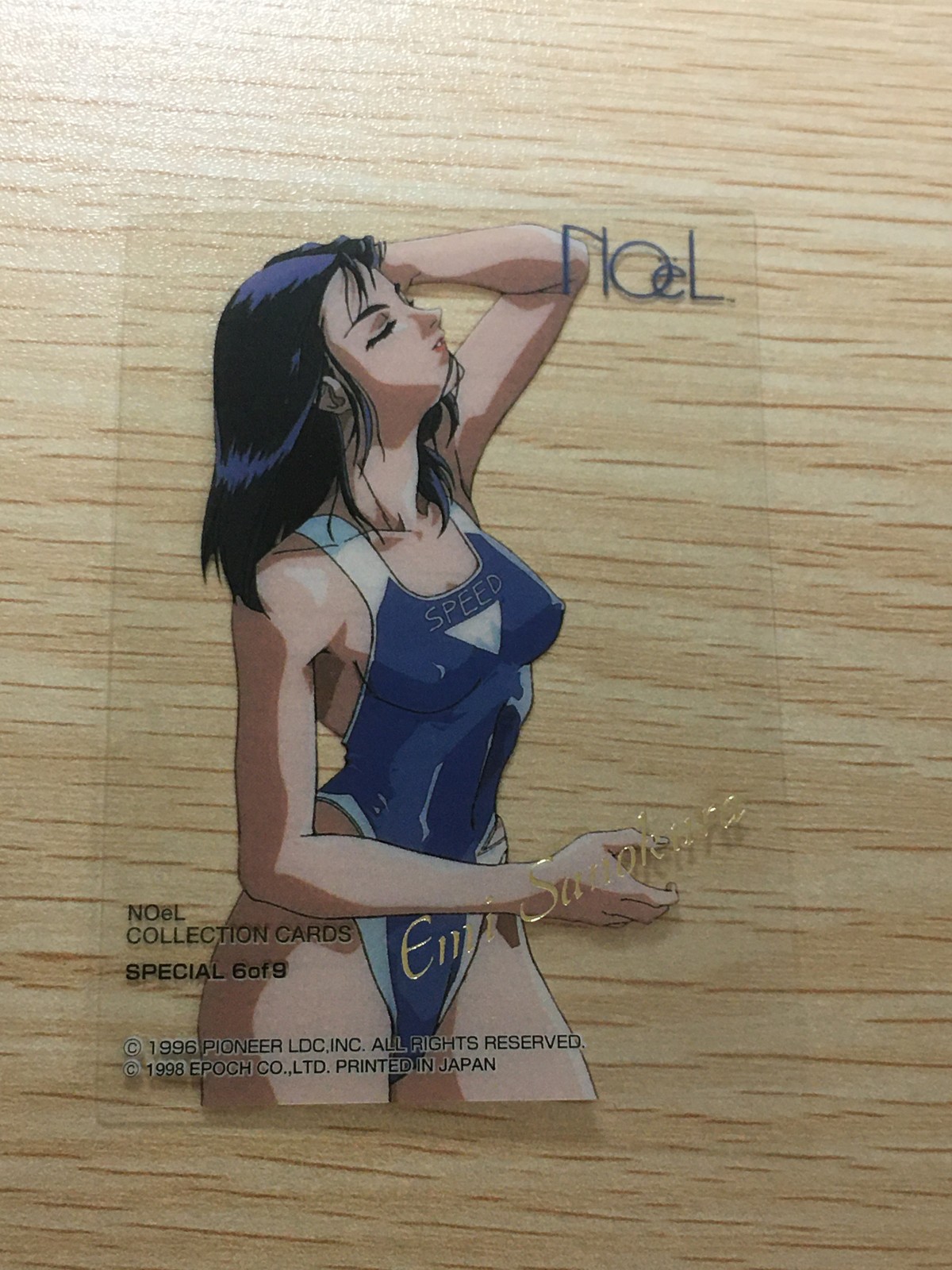 NOeL COLLECTION CARDS カード Emi Samokura トレカ SPECIAL 6of9 SPECIAL エポック社 アニメコレクション ノエル NOeL SP クリア スペシャル