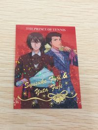 Prince of Tennis Shining Clear Card Syusuke Fuji Yuta Fuji 004 Japanese Anime