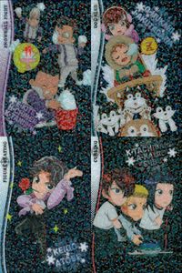 テニプリ テニスの王子様 カード まとめ シャイニングクリア 手塚国光 千年 田仁志慧 SNOWBALL FIGHT 向日岳人 芥川慈郎 DOG SLED 跡部景吾 FIGURE SKATING 4枚 019 014 013 シャイニングクリアカード ウインタースポーツ サムネイル 1