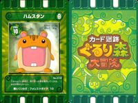 カード迷路 ぐるり森大冒険 カード まとめ 緑属性 赤属性 ジュモンジィ トーギューオウ ハッパカッパ ペングリーン パンプキング ハムスタン カマキリナイト ダックイーン ハニーワ 9枚 No.009 No.055 No.036 サムネイル 8