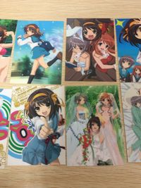 涼宮ハルヒの憂鬱 カード まとめ ハイグレード コレクション 涼宮ハルヒ 長門有希 8枚 H04 H05 H06 H07 H08 H09 ブロッコリー ハイグレードカードコレクション サムネイル 8