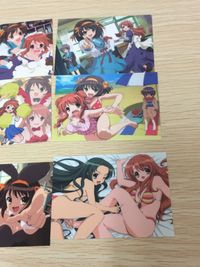 涼宮ハルヒの憂鬱 カード まとめ ハイグレード トレーディング 涼宮ハルヒ 長門有希 朝比奈みくる 9枚 H-20 H-21 H-22 H-23 H-24 H-25 H-26 H-27 ブロッコリー ハイグレードカードコレクション サムネイル 10