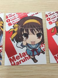 涼宮ハルヒの憂鬱 パズル カード まとめ コレクション 朝比奈みくる 涼宮ハルヒ 3枚 28 29 ブロッコリー ハイグレードカードコレクション サムネイル 8