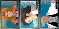Bleach 3 Cards Lot Rangiku Matsumoto Aizen Yamamoto Japanese Anime
