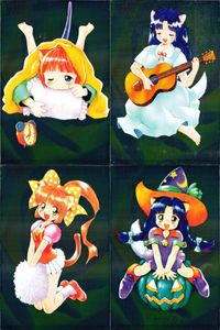 ひざ同居人 ひざの上の同居人 KITTY ON YOUR LAP ひざの上の同居人 KITTY ON YOUR LAP キラ カード まとめ キラ ミア ユキ 4枚 アニメカード キラ