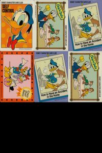 ディズニーキャラクターカードクラブ That's Donald! アマダ カード まとめ ドナルドダック ドナルド チップとデール ドナルド デイジー SELF CONTROL Chip 'n' Dale 6枚 TD-24 サムネイル 1