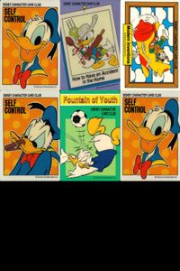 That's Donald! ディズニーキャラクターカードクラブ アマダ カード まとめ キャラクター ドナルドダック SELF CONTROL ドナルドダック Modern Inventions 6枚 TD-24 TD-26 サムネイル 1