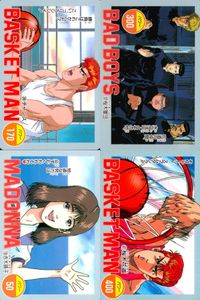 SLAM DUNK スラムダンク カード まとめ BASKET MAN BAD BOYS MADONNA 桜木花道 不良グループ 晴子 4枚 170 300 50 400 アマダ カードダス トレーディング サムネイル 1