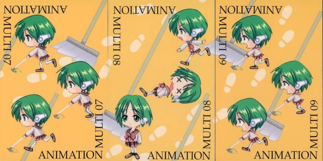 ToHeart To Heart トレーディング カード まとめ ANIMATION マルチ 3枚 MULTI 07 MULTI 08 MULTI 09 Leaf トレーディング