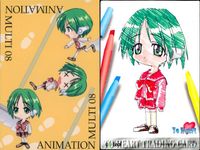 ToHeart To Heart トレーディング カード まとめ ANIMATION マルチ 3枚 MULTI 07 MULTI 08 MULTI 09 Leaf トレーディング サムネイル 3