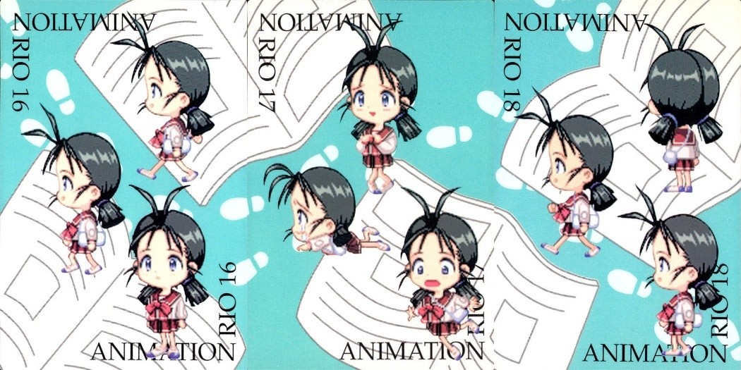 ToHeart To Heart トレーディング カード まとめ ANIMATION Rio 3枚 RIO 16 RIO 17 RIO 18 Leaf トレーディング
