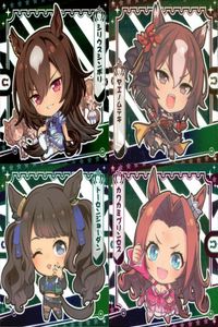 ウマ娘 プリティーダービー ウマ娘 シール まとめ カード まとめ シール シリウスシンボリ ヤエノムテキ トーセンジョーダン カワカミプリンセス 4枚 ウマ娘4-18 ウマ娘4-19 ウマ娘3-14 ウマ娘4-09 バンダイ サムネイル 1