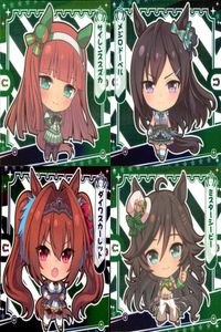 ウマ娘 プリティーダービー ウマ娘 シール まとめ カード まとめ シール サイレンススズカ メジロドーベル ダイワスカーレット ミスターシービー 4枚 ウマ娘4-01 ウマ娘4-14 ウマ娘4-03 ウマ娘4-13 バンダイ サムネイル 1