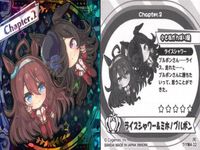 ウマ娘 プリティーダービー ウマ娘 シール まとめ カード まとめ Chapter.2 Chapter.5 ライスシャワー ミホノブルボン メジロマックイーン サイレンススズカ エアグルーヴ サトノダイヤモンド 5枚 バンダイ サムネイル 6