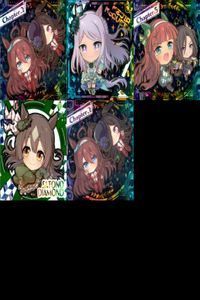ウマ娘 プリティーダービー ウマ娘 シール まとめ カード まとめ Chapter.2 Chapter.5 ライスシャワー ミホノブルボン メジロマックイーン サイレンススズカ エアグルーヴ サトノダイヤモンド 5枚 バンダイ サムネイル 1