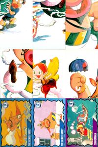 タツノコワールド TATSUNOKO WORLD 1996 タツノコプロ EPOCH エポック カード まとめ ハクション大魔王 カンちゃん カンちゃんのパパとママ ブル公 空飛ぶじゅうたん ゼンダマン 9枚 016 017 サムネイル 1