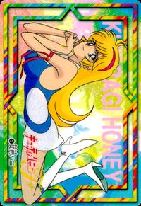 キューティーハニーF キューティーハニー カード バンダイ カード 如月ハニー トレカ 5 バンダイ 食玩