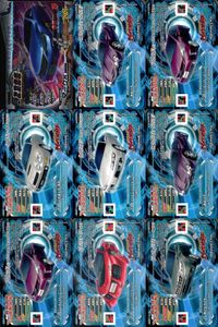 ジャイロゼッター マシン カード まとめ マシン トヨタ マークX ミツオカ オロチ トヨタ プリウスα S touring selection トヨタ セリカ GT-FOUR ニッサン シルビア spec-R AERO 9枚 サムネイル 1