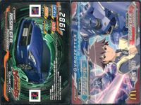 爆走兄弟レッツ ゴー!! ジャイロゼッター カード まとめ マシン スバル スター 2DX NISSAN GT-R Pure Edition デミオ B-SKYACTIV ゴブリ ekワゴン MX ジューク 15RS 9枚 サムネイル 2