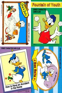 ザッツドナルド That's Donald! ディズニーキャラクターカードクラブ アマダ カード まとめ キャラクター チップとデール vs ドナルド Fountain of Youth Sea Salts 4枚 TD-38 サムネイル 1