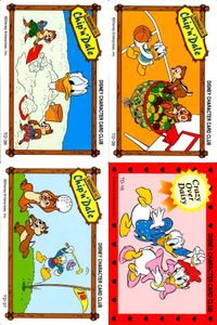 ザッツドナルド That's Donald! ディズニーキャラクターカードクラブ アマダ カード まとめ キャラクター チップとデール チップとデール バスケットボール チップとデール ゴルフ 4枚 TD-38 TD-39 食玩 サムネイル 1