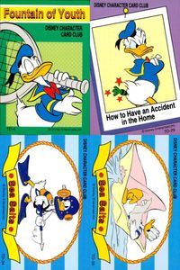 ザッツドナルド That's Donald! ディズニーキャラクターカードクラブ アマダ カード まとめ Fountain of Youth How to Have an Accident in the Home ドナルドダック サムネイル 1
