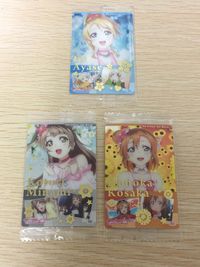 Love Live School Idol Movie 3 Cards Lot Honoka Eli Kotori Japanese LOT unopened