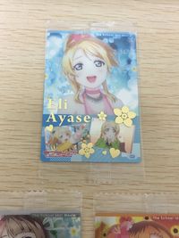 ラブライブ! The School Idol Movie カード まとめ キャラクター 高坂穂乃果 絢瀬絵里 南ことり 3枚 01r 02r 03r バンダイ 食玩 サムネイル 4