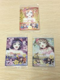 Love Live School Idol Movie 3 Cards Lot Honoka Nozomi Kotori LOT unopened