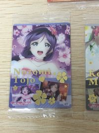 ラブライブ! The School Idol Movie カード まとめ ウエハース 高坂穂乃果 東條希 南ことり 3枚 01r 07r 03r バンダイ 食玩 サムネイル 3