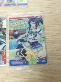 ラブライブ! School idol project サンシャイン!! カード まとめ キャラクター 絢瀬絵里 東條希 南小鳥 松浦果南 高海千歌 5枚 07r 03r バンダイ 食玩 ウエハース サムネイル 2