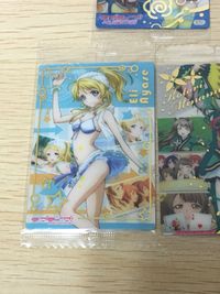 ラブライブ! School idol project サンシャイン!! カード まとめ キャラクター 絢瀬絵里 東條希 南小鳥 松浦果南 高海千歌 5枚 07r 03r バンダイ 食玩 ウエハース サムネイル 4