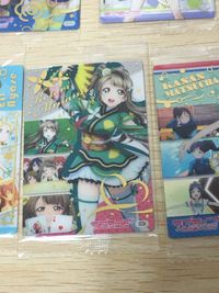 ラブライブ! School idol project サンシャイン!! カード まとめ キャラクター 絢瀬絵里 東條希 南小鳥 松浦果南 高海千歌 5枚 07r 03r バンダイ 食玩 ウエハース サムネイル 3