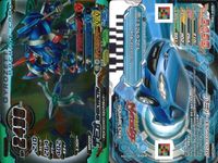 爆走兄弟レッツ ゴー!! ジャイロゼッター カード まとめ マシン Wバースト bB s パジェロ VRJI アクセラ セダン 20E スバル360 アスピア ベルガー ライバード S デミオ D-SKYACTIV 9枚 サムネイル 9