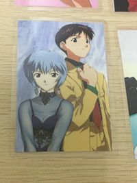 Neon Genesis Evangelion 4 Cards Lot MOVIC Evangelion laminated card ramica 4 lot サムネイル 4