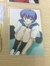 Neon Genesis Evangelion 4 Cards Lot MOVIC Evangelion laminated card ramica 4 lot サムネイル 3