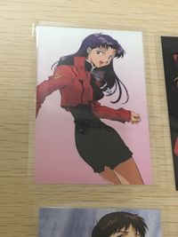 Neon Genesis Evangelion 4 Cards Lot MOVIC Evangelion laminated card ramica 4 lot サムネイル 5
