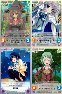 カオスTCG Chaos TCG カード まとめ Chara Set 浮いてる魔法使いスタイル [ジャネット] 地下大図書館のひきこもり [ルーニャ ラウラ] 捨て猫 フリッコ悪魔 [ロコ コ] 4枚 LOS-014 SC サムネイル 1