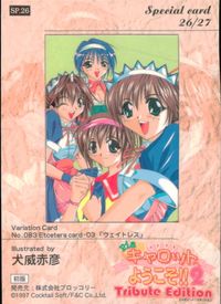 ピアキャロ2 Piaキャロットへようこそ!!2 カード ウェイトレス トレカ SP.26 Special card ブロッコリー コレクション サムネイル 2