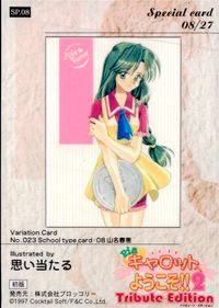 Piaキャロット2 Piaキャロットへようこそ!!2 Tribute Edition カード 山名春恵 トレカ SP.08 Special card ブロッコリー コレクション サムネイル 2