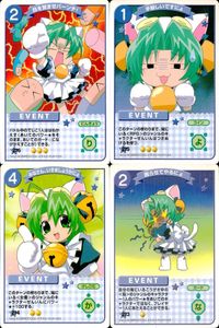 デジキャラット デ ジ キャラット キャラクターカードゲーム C.C.G. カード まとめ EVENT 目を覚ませバーンチ！ 手厳しいですにょ みなさん いきましょうかにょ 困らせてやるにょ 4枚 216 215 214 213 サムネイル 1