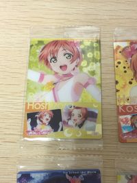 ラブライブ! The School Idol Movie カード まとめ キャラクター 高坂穂乃果 南ことり 園田海未 星空凛 4枚 01 03 04 05 バンダイ 食玩 ウエハース サムネイル 5