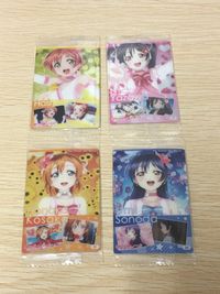 Love Live School Idol Movie 4 Cards Lot Honoka Umi Nico Japanese LOT unopened