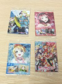 Love Live School Idol Movie 4 Cards Lot Maki Eli Japanese Anime LOT unopened