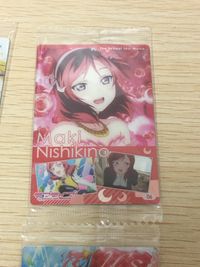 ラブライブ！The School Idol Movie カード まとめ キャラクター グループ 絢瀬絵里 西木野真姫 綾瀬絵里 μ's 4枚 02 06 25 バンダイ 食玩 ウエハース サムネイル 4