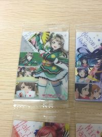 ラブライブ! The School Idol Movie カード まとめ キャラクター 南ことり 東條希 西木野真姫 矢澤にこ 4枚 03 07 06 09 バンダイ 食玩 ウエハース サムネイル 5
