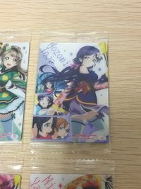 ラブライブ! The School Idol Movie カード まとめ キャラクター 南ことり 東條希 西木野真姫 矢澤にこ 4枚 03 07 06 09 バンダイ 食玩 ウエハース サムネイル 4