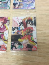 ラブライブ! The School Idol Movie カード まとめ キャラクター 南ことり 東條希 西木野真姫 矢澤にこ 4枚 03 07 06 09 バンダイ 食玩 ウエハース サムネイル 2