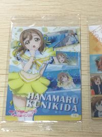 ラブライブ! The School Idol Movie サンシャイン!! カード まとめ キャラクター 国木田花丸 高坂穂乃果 西木野真姫 津島善子 黒澤ダイヤ 5枚 16 01 06 04 バンダイ ウエハース サムネイル 4
